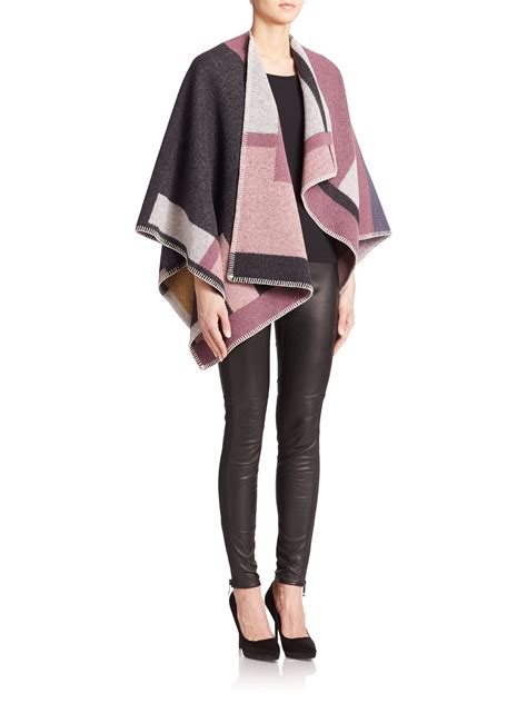 burberry cape saks fifth avenue|Women's Wraps & Capes .